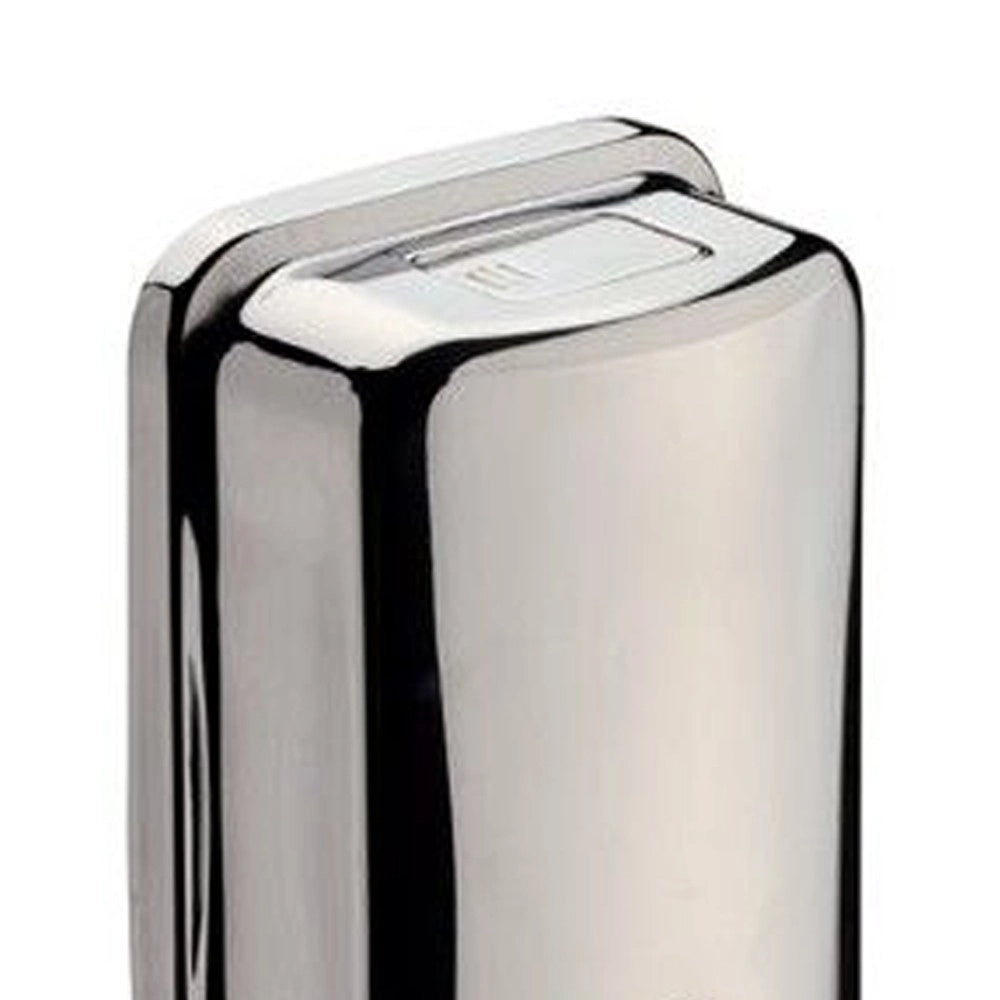Dispenser sapone da muro cromato