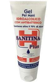 SANITINA TUBO GEL PLUS MANI IDROALCOLICO SENZA RISCIACQUO CON 70% ALCOOL 100 ML