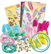 Kit di riciclaggio di oggetti di plastica - Set di riciclaggio con anelli - catenelle - cavi - fili - inclusa scatola di conservazione e manuale d'istruzioni
