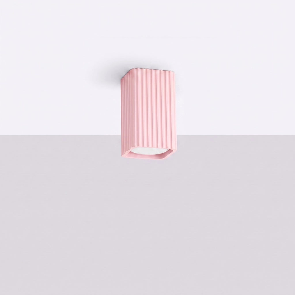Plafoniera RAYO 10 rosa