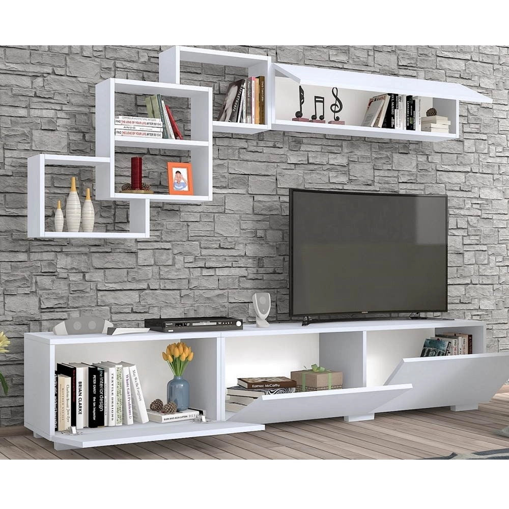 Parete attrezzata Free bianco