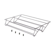 Cassetto in filo metallico per armadi e cabine armadio Quartz, 640mm (M80), Acciaio, Titanio