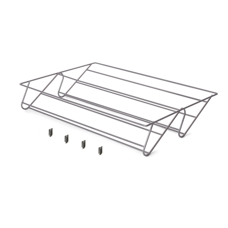 Cassetto in filo metallico per armadi e cabine armadio Quartz, 640mm (M80), Acciaio, Titanio
