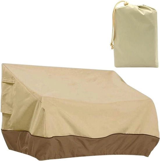 Cappotto acqua resistente per bancopiazza - 224 × 83 × 84 mm - Cappotto bancopiazza - Copertura per arredamenti esterni - Cappotto acqua resistente bancopiazza - Protezione bancopiazza - Nero - resistente alle abrasioni