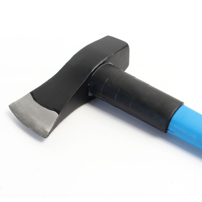 Ascia da spacco 2700g, lama acciaio al carbonio, manico in fibra di vetro 910mm Mazza spaccalegna