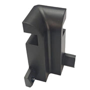 Trade Shop - Connettore Per Profilo Angolare Per Strip Led Nero A Luce Indiretta In Alluminio Al-34-l -