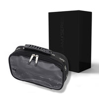 GlamSeries GlamPacker Trousse da borsa 270 x 165 x 75 mm, beauty case, astuccio per make-up rivestito in PVC con coperchio trasparente