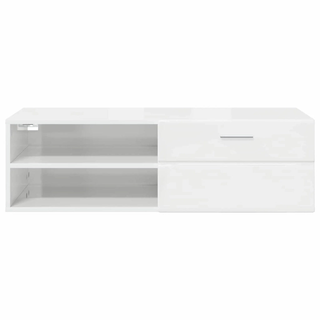 Armadio in Legno con cassetto Grigio cemento 100,5 x 39 x 30 cm CFW6310849