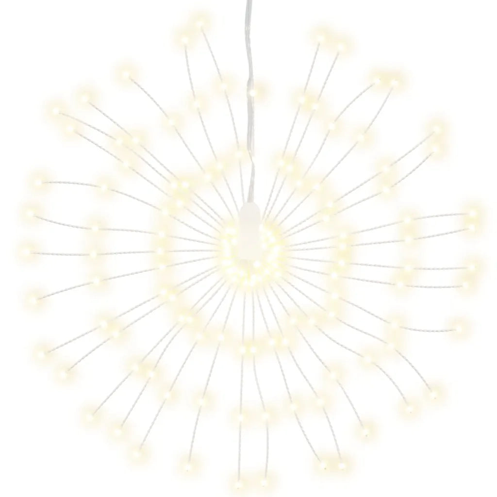 Illuminazioni di Natale Galassia 140 LED 8pz Bianco Caldo 17 cmcod mxl 82563