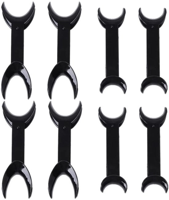 Set di 8 supporti T per apertura bocca intraorale - Doppio supporto labiale - Strumento per dentisti - Resistente fino a 135 gradi Celsius