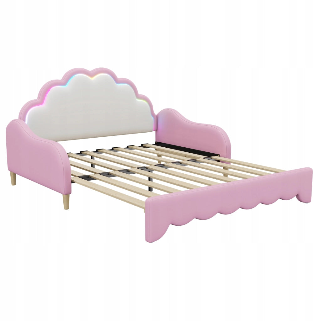 Divano letto 140x200 rosa - Xylo