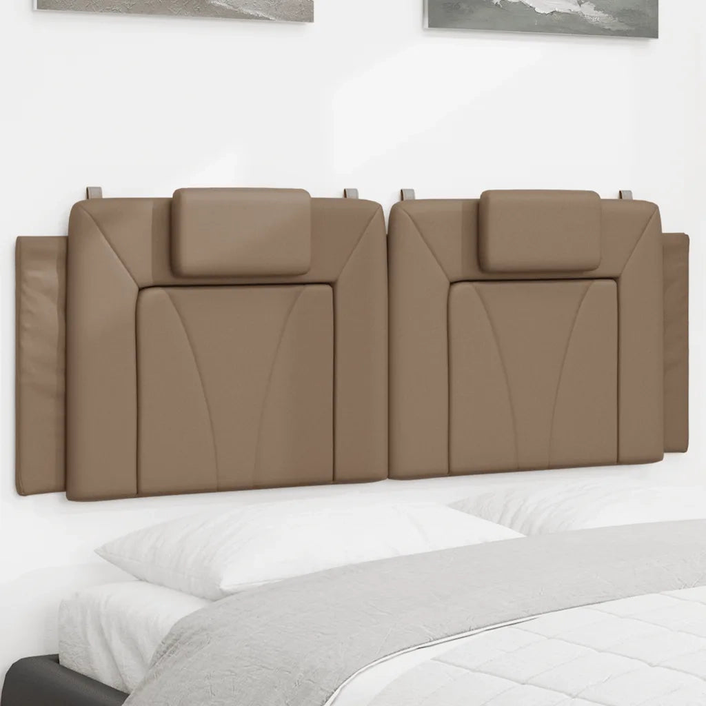 Cuscino Testiera Viana Cappuccino 120 cm in Similpelle CFW1082136