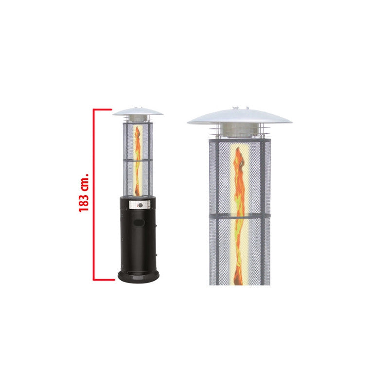 Tubo ricambio Termopatio Niklas Fuoco Small – alta pressione gas