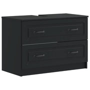 Armadio per Lavabo da Bagno UTRECHT Nero 82 x 41 x 56 cm 897676