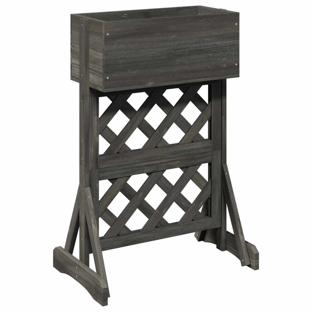 Trellis da Giardino Verticale Grigio 48 x 30 x 70,5 cm 42035230