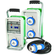 QUADRO ELETTRICO EOLO ASC CON CAVALLETTO 3 PRESE INDUSTRIALI IP67  74305    FANTON