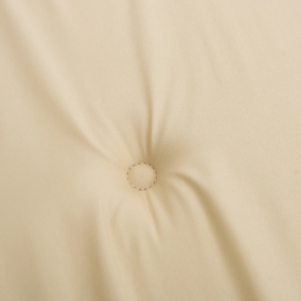 Cuscini per Sedia 2 pz Beige 40x40x4 cm in Tessuto Oxford 314008