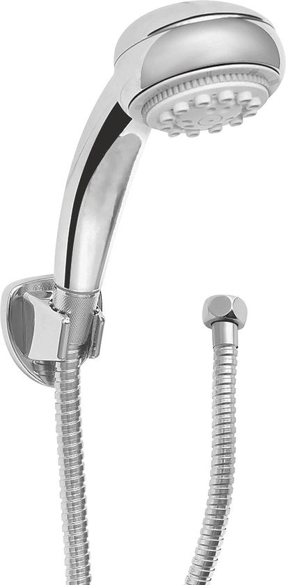 Set di docce con 8 tipi di getto e funzione di risparmio d'acqua - tubo doccia da 150 cm