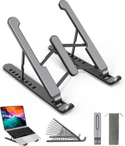 Ergonomico Elevatore per Laptop - Elevatore per Laptop - Stabile - Lavorare in Piedi - Ergonomico - Elevatore per Laptop da Ufficio - Obbligatorio per il Vostro Laptop