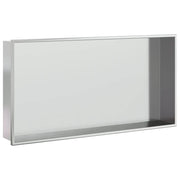 Nicchia per Doccia Argento Spazzolato 62x32x9cm in Acciaio Inox CFW4360863