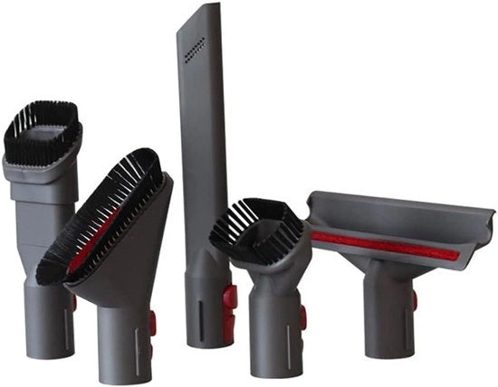Kit Accessori per Aspirapolvere a Batteria per Casa e Auto con Rilascio Rapido - 5 pezzi