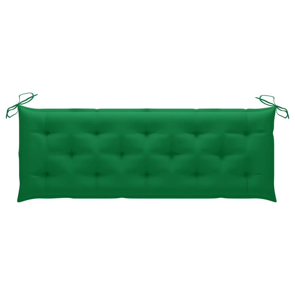 Panchina da Giardino e Cuscino 3 Posti 150cm Eucalipto Massello cod mxl 70711