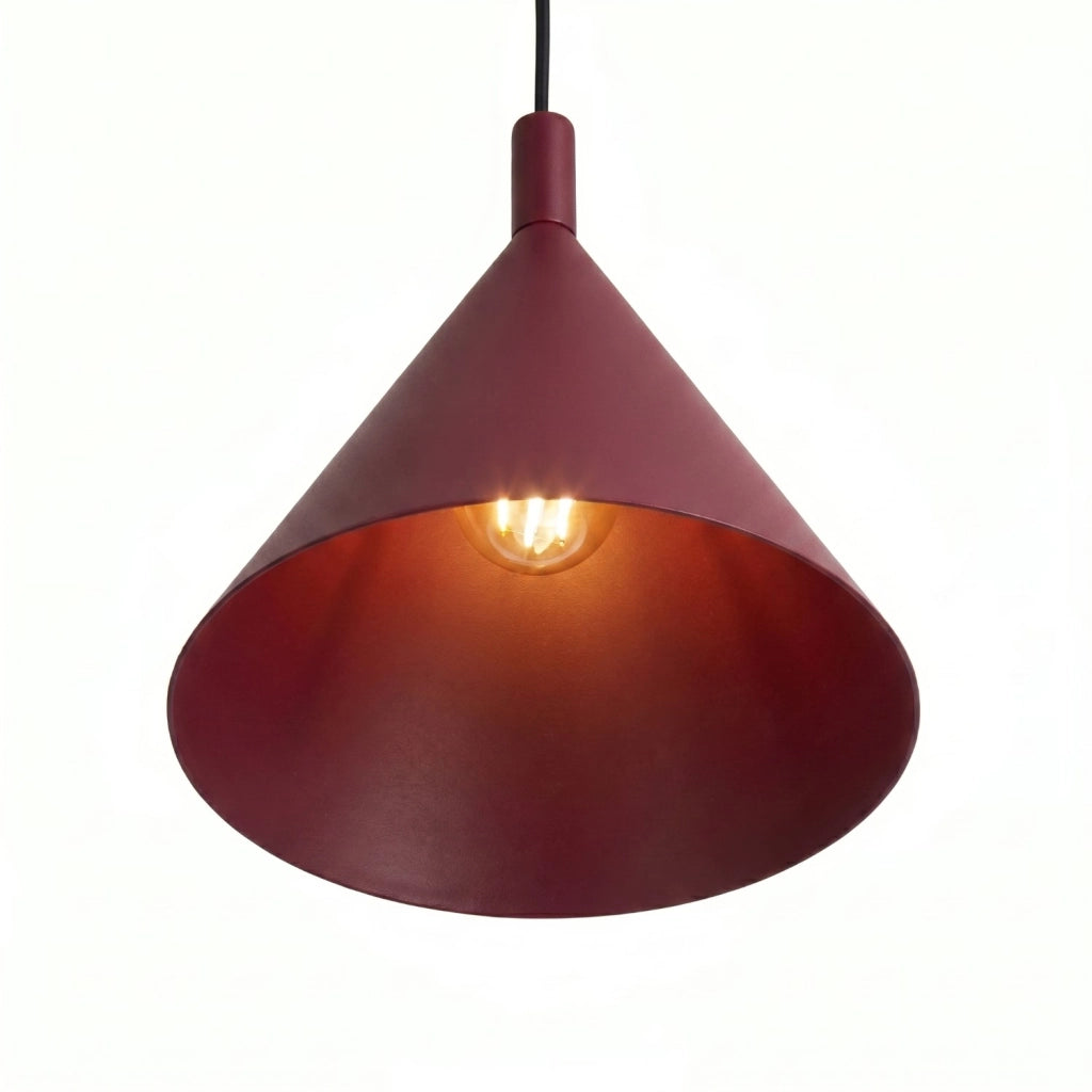 Lampada a sospensione NOX 25 bordeaux