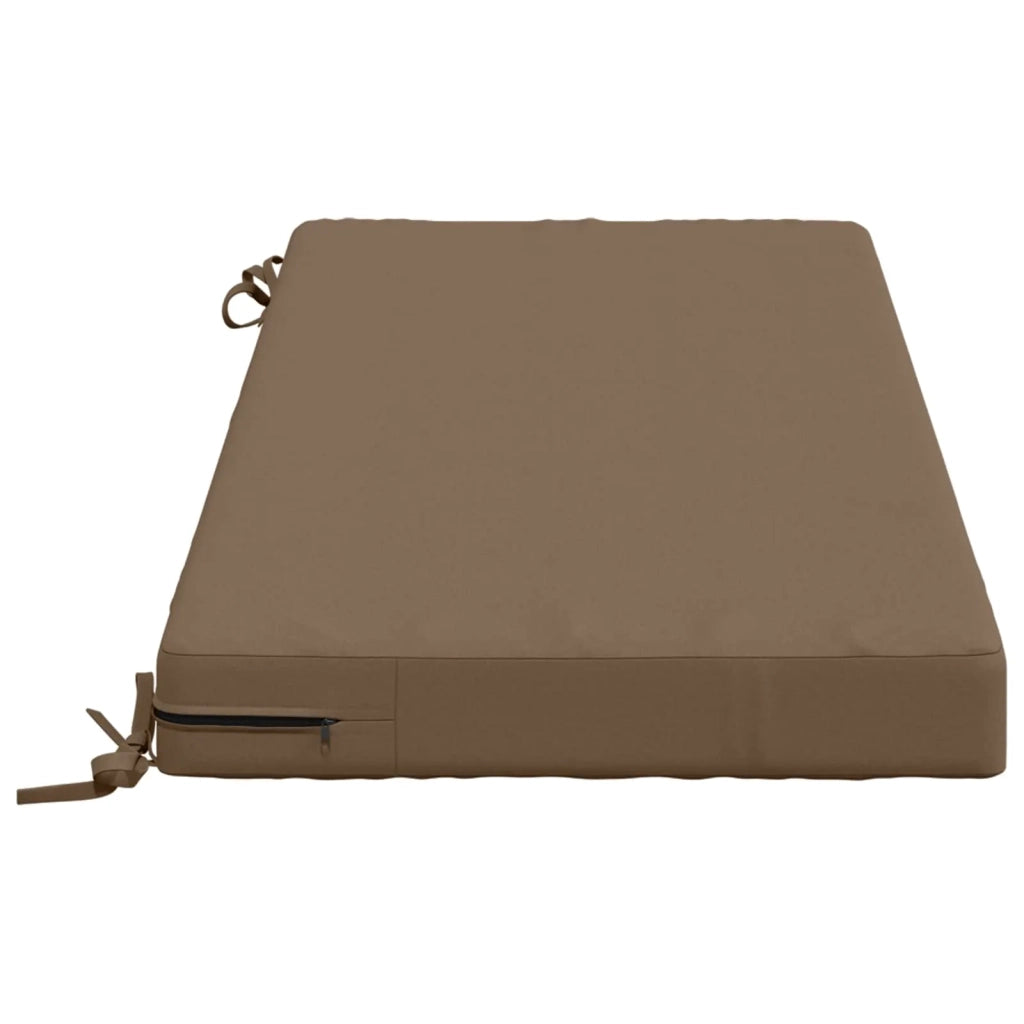 Cuscino per panchina SOEST 100% Poliestere Tortora 950186