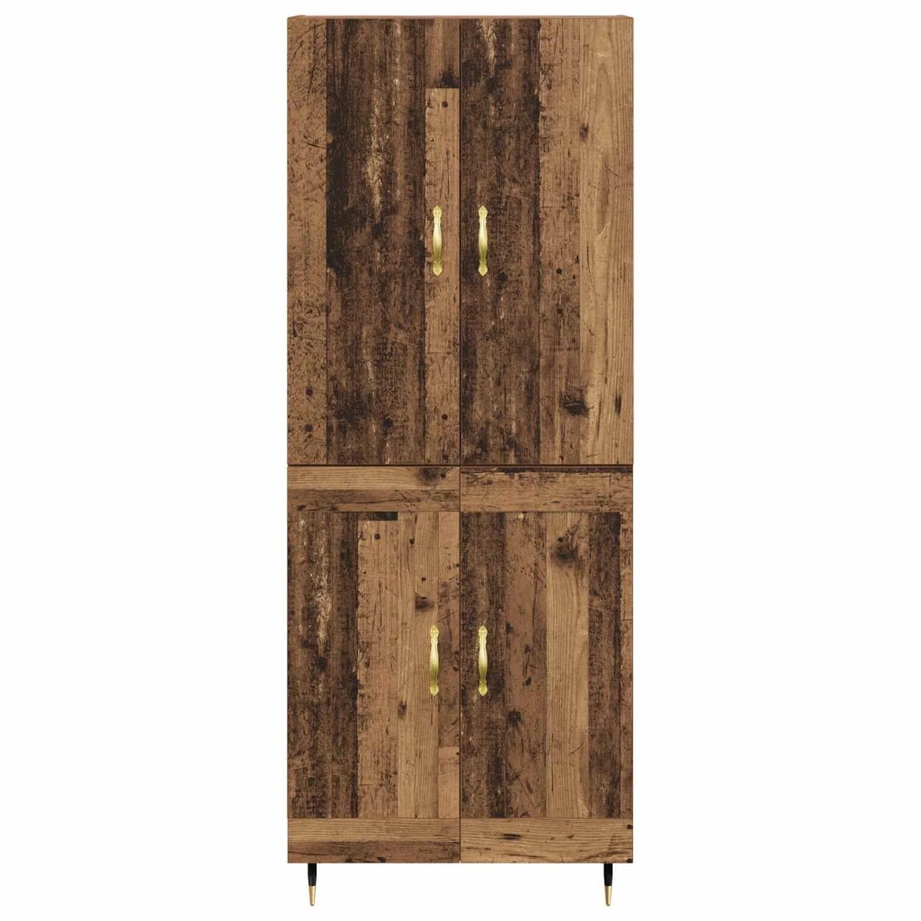 Credenza Legno vecchio 69,5 x 34 x 180 cm Legno multistrato