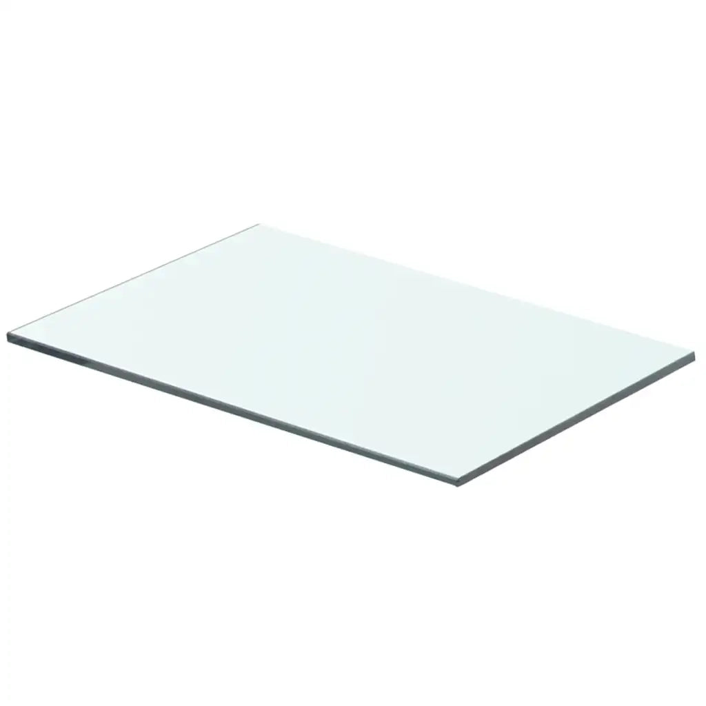 Mensole in Vetro Trasparente 2 pz 40x20 cm 3051554