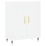Credenza | Madia | Buffet da pranzo | Armadio da pranzo Bianca 69,5x34x90 cm in Legno Multistrato