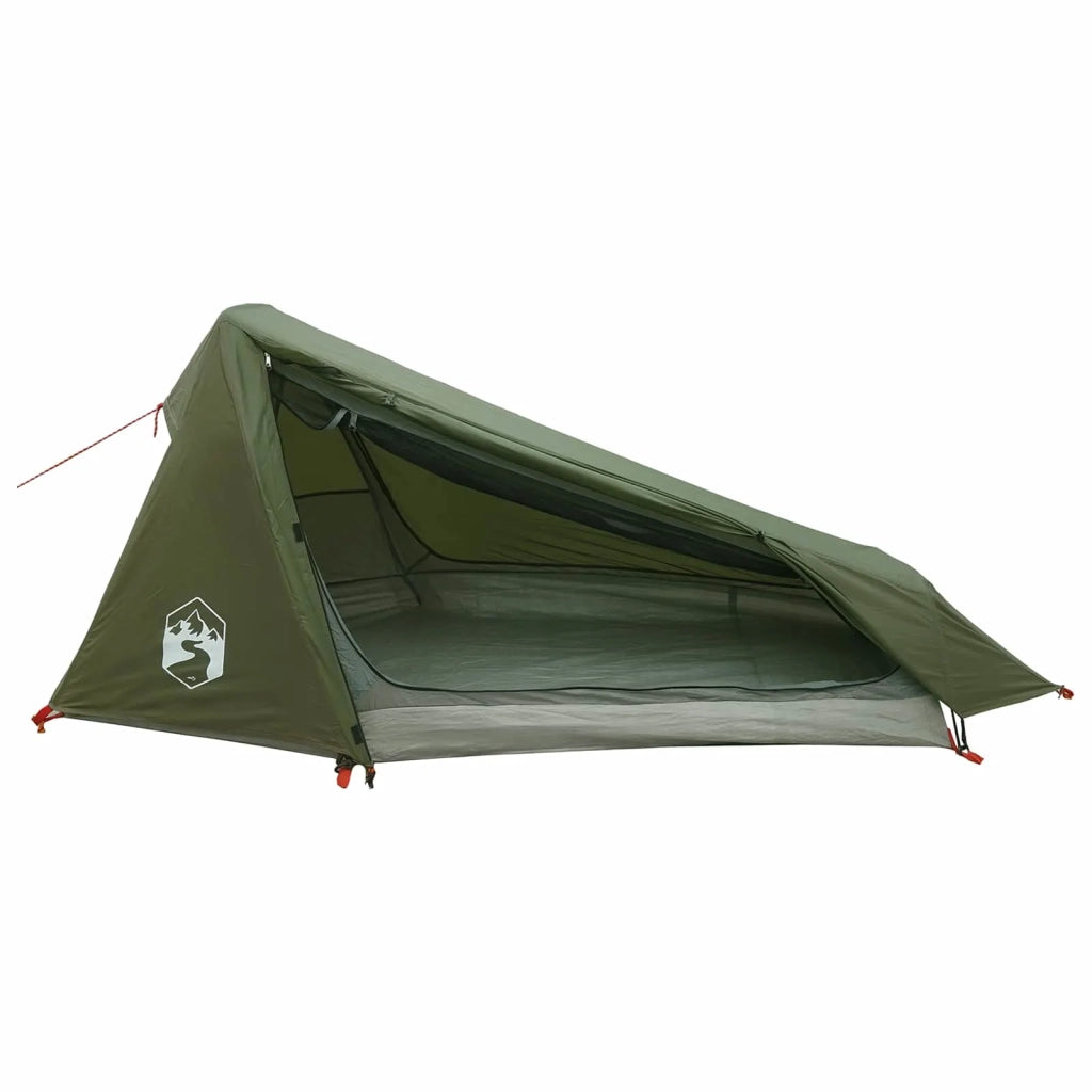 Tenda a tunnel con tetto Verde oliva 215 x 100 x 90 cm 42029034