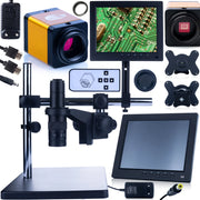 Mikroscopio Digitale Earth Pro MCEP-0.5X-PZRR – Zoom 7-45x, Display 8" | Oculare Rotante 360°