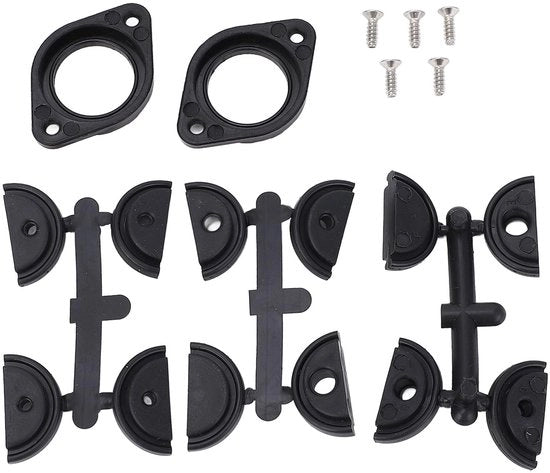 Set di cavi universale a forma continua - Attrezzatura marittima - Installazione semplice - Adatto per pesca da kayak - Utilizzo comodo - Set di impianto elettrico