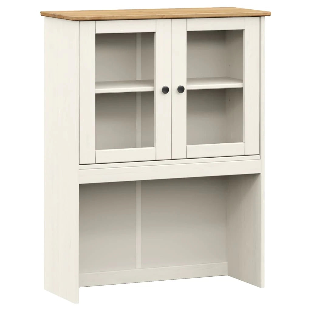 Buffet credenza cassettiera armadio mobile contenitore organizer cucina soggiorno salotto alto 80 x 40 x 176 cm legno massello di pino bianco 02_0035662