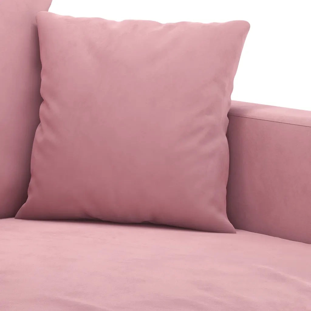 Divano Sedia-Poltrona Rosa 60 cm Velluto 542236