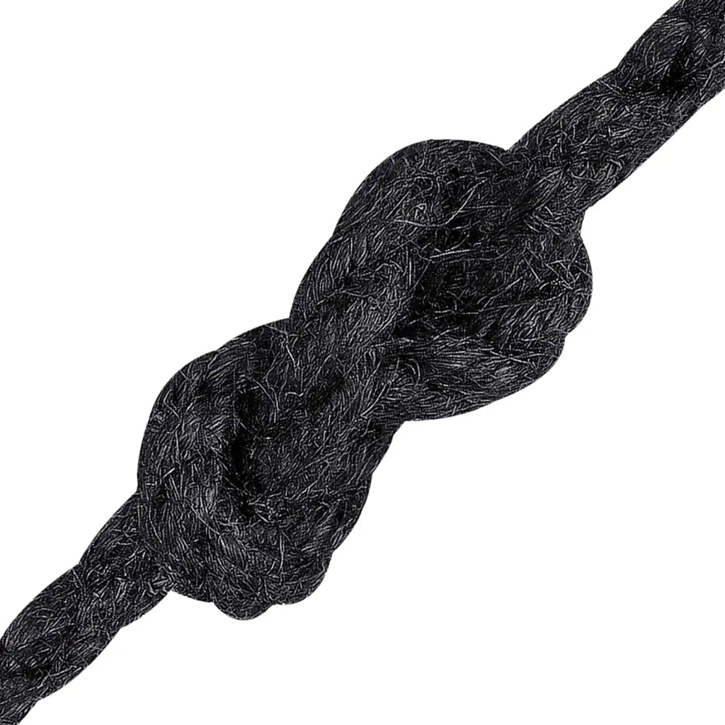 Corda di Juta 6 Nero 100% juta Tossa 42011604