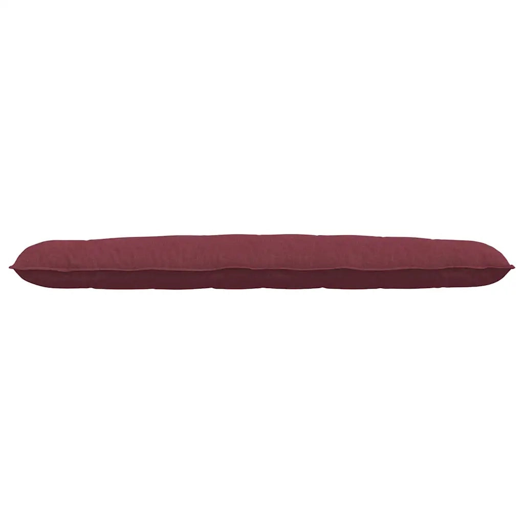 Cuscino per Schiena | Cuscino dorsale Rosso Vino 200 x 19 x 50 cm Tessuto