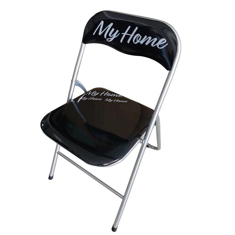 SET 6 SEDIE MAURY'S MY HOME IN COLORE NERO