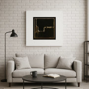 Olio su tela da parete tuck 80x80 cm design moderno | Duzzle