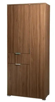 Robuschi 2400alm Armadio, Legno, Noce Almendra, P38xL75xH174 cm