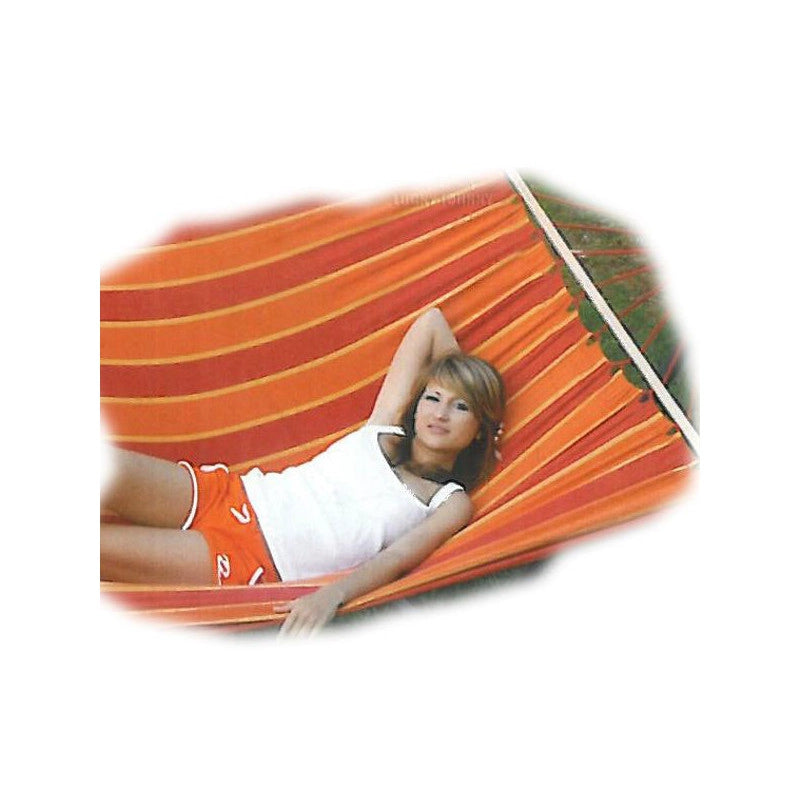 Amaca Bahamas Arancio/Rosso Cm 150X200 Vette 08664
