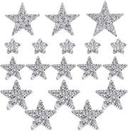 Punti applicabili con pietruzze argentate - 18 pezzi - Punti stellari a cinque punte - Decorazione DIY - Dimensioni variabili - Punti applicabili 

Modello: 
Dimensioni: 
Materiali: 
Peso: 
Codice prodotto: