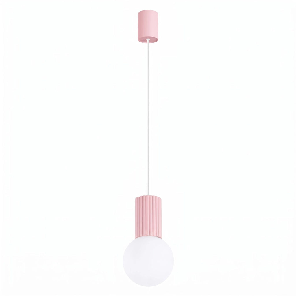 Lampada a sospensione HALO 1 rosa