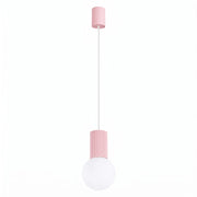 Lampada a sospensione HALO 1 rosa