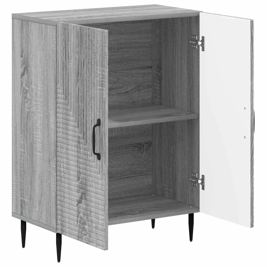 Mobiletto da Bagno HAARLEM Sonoma grigio 59,5 x 31 x 80 cm 896841