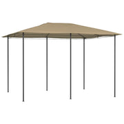 Gazebo 3x4x2,6 m Grigio Talpa 160 g/m² 313615