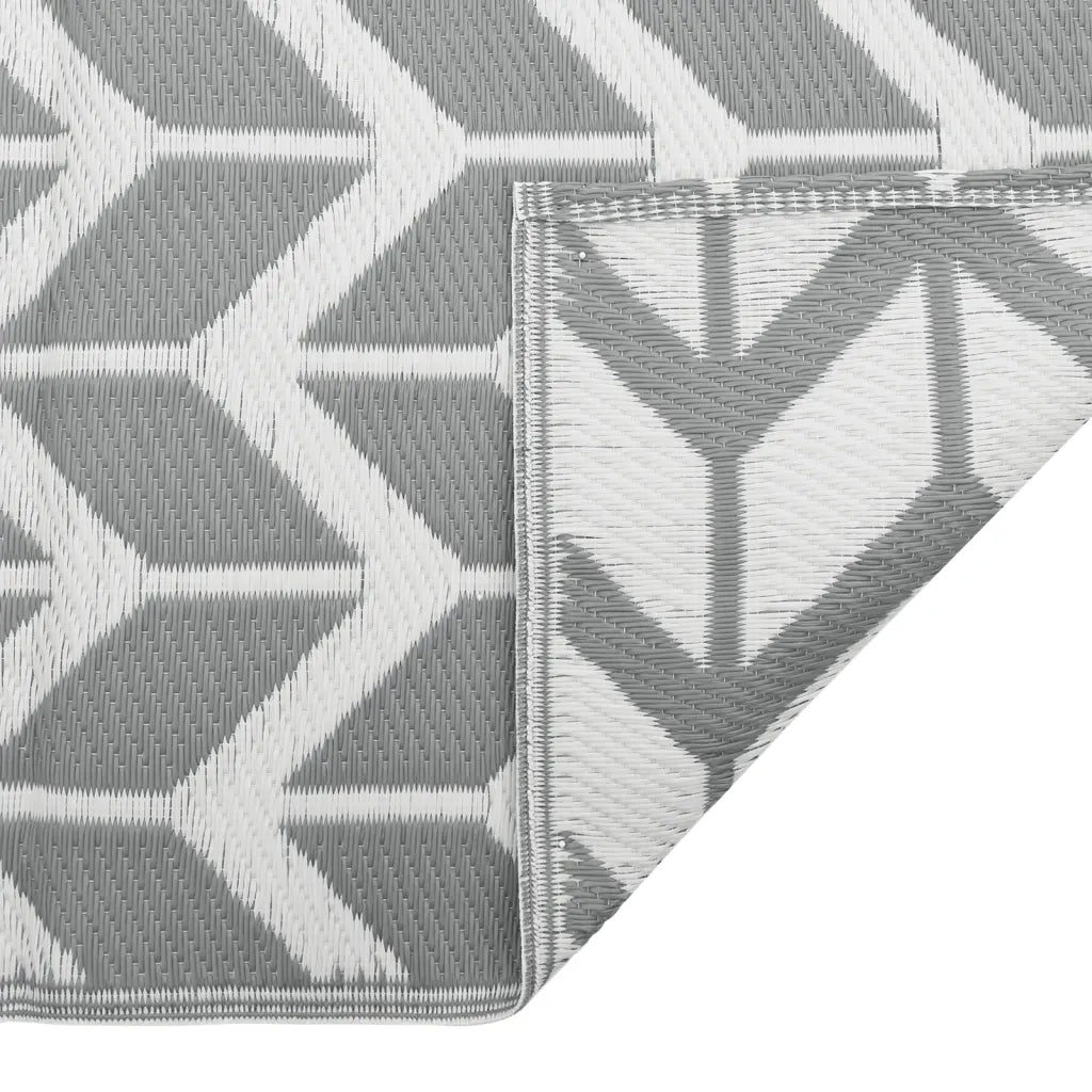 Tappeto da Esterni ARAKIL Grigio 160x230 cm in PP CFW6946695