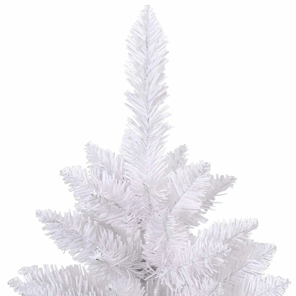 Albero di Natale artificiale Bianco 240 cm PVC e Metallo