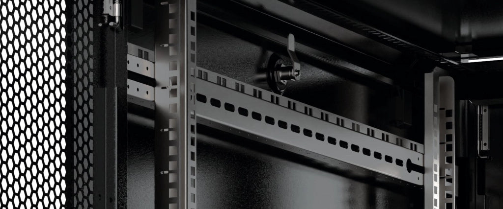 Armadio Server Rack 19'' 800x1000 42 Unità Nero serie Evolution